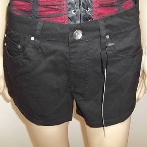 Dollhouse High Waist Denim Womans Shorts,11,New